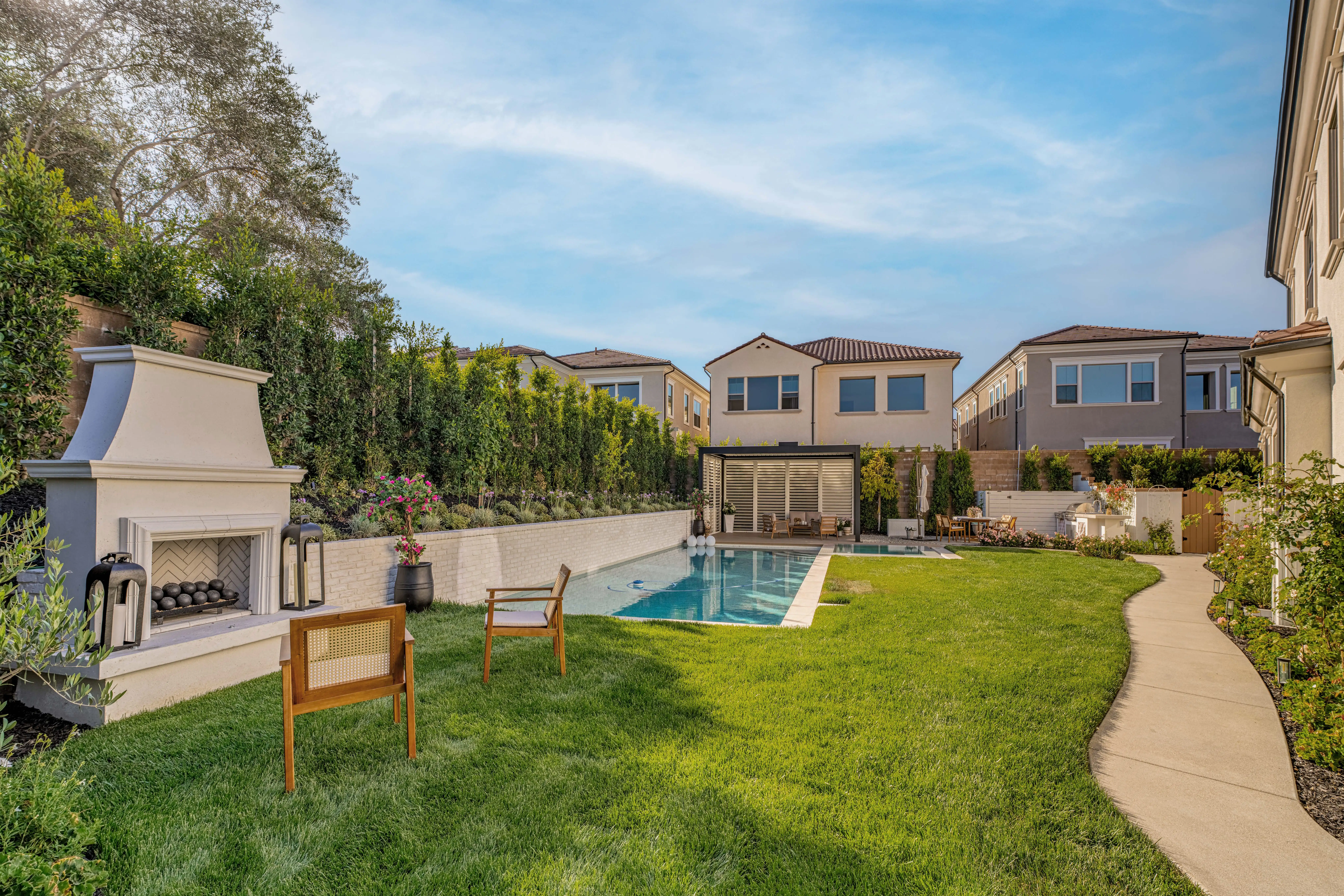 Luxury landscape design by Tong Design Associates